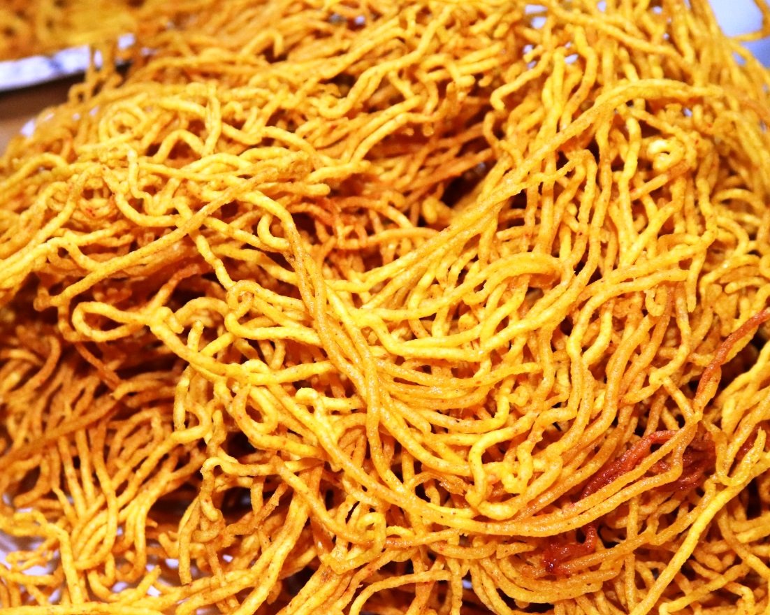 Heera Moti Aloo Bhujia - Crispy chatpata potato besan sev